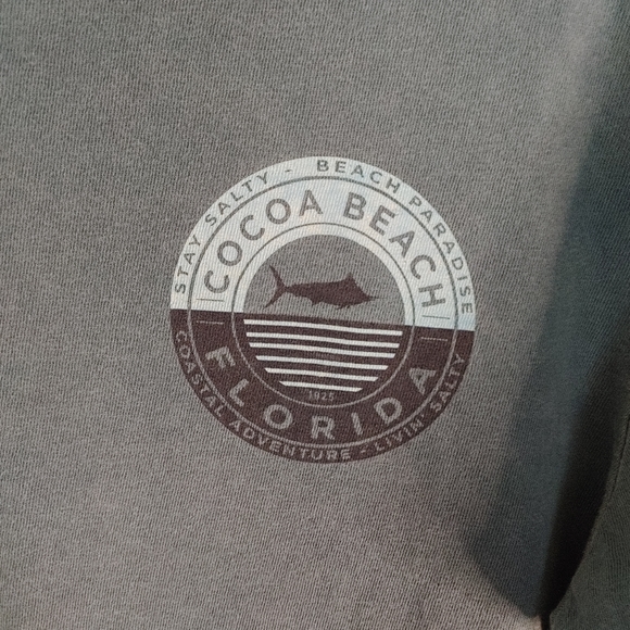 2/$25 Cocoa Beach Florida Long Sleeve Tee - Picture 2 of 5